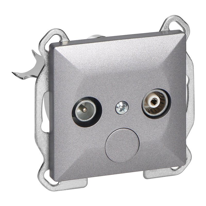 GNIAZDO ABONENCKIE "RTV" PEARL, 1,5DBT, GAP-P/K, ANTRACYT ORNO GNIAZDO ABONENCKIE "RTV" PEARL, 1,5DBT, GAP-P/K, ANTRACYT ORNO