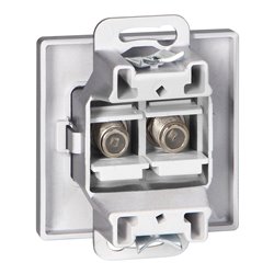 GNIAZDO PODW. TYPU F PEARL, TV/F-F1/P2, ANTRACYT ORNO GNIAZDO PODW. TYPU F PEARL, TV/F-F1/P2, ANTRACYT ORNO