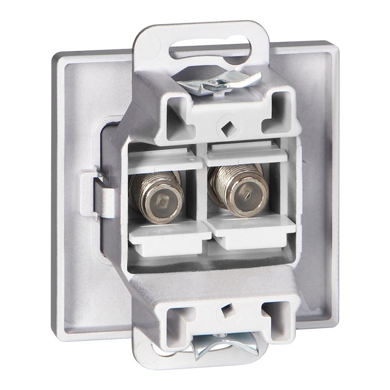 GNIAZDO PODW. TYPU F PEARL, TV/F-F1/P2, ANTRACYT ORNO GNIAZDO PODW. TYPU F PEARL, TV/F-F1/P2, ANTRACYT ORNO