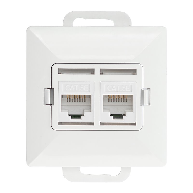 GNIAZDO 2XRJ45 CAT5 PEARL, RJ45-5CAT/P2, BIAŁY ORNO GNIAZDO 2XRJ45 CAT5 PEARL, RJ45-5CAT/P2, BIAŁY ORNO