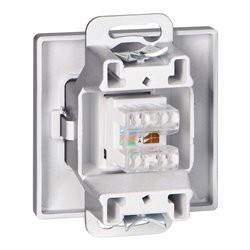 GNIAZDO 1XRJ45 CAT5 PEARL, RJ45-5CAT/P1, ANTRACYT ORNO GNIAZDO 1XRJ45 CAT5 PEARL, RJ45-5CAT/P1, ANTRACYT ORNO