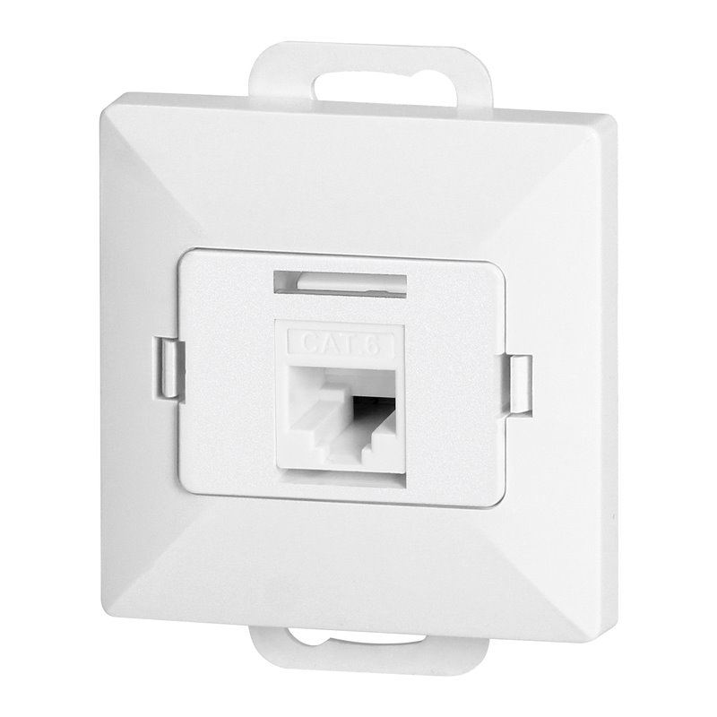 GNIAZDO 1XRJ45 CAT5 PEARL, RJ45-5CAT/P1, BIAŁY ORNO GNIAZDO 1XRJ45 CAT5 PEARL, RJ45-5CAT/P1, BIAŁY ORNO