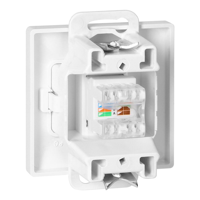 GNIAZDO 1XRJ45 CAT5 PEARL, RJ45-5CAT/P1, BIAŁY ORNO GNIAZDO 1XRJ45 CAT5 PEARL, RJ45-5CAT/P1, BIAŁY ORNO