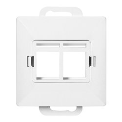 PŁYTKA CZOŁOWA + 2XRJ45 PEARL, PC+ARJ45/P2, BIAŁY ORNO PŁYTKA CZOŁOWA + 2XRJ45 PEARL, PC+ARJ45/P2, BIAŁY ORNO