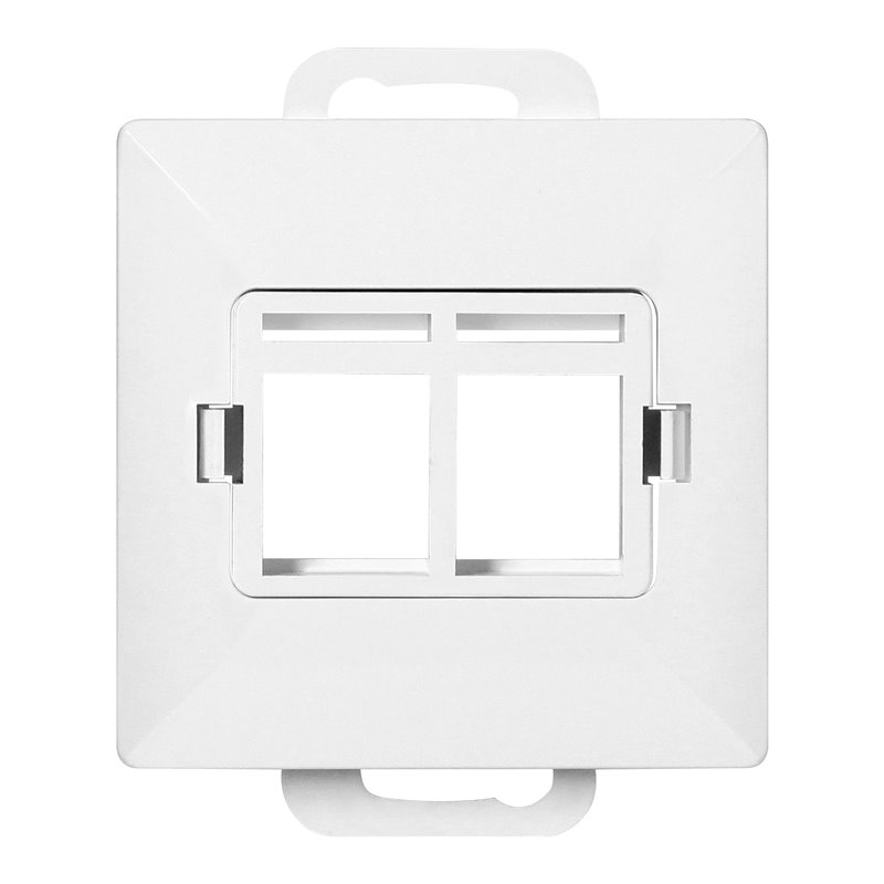 PŁYTKA CZOŁOWA + 2XRJ45 PEARL, PC+ARJ45/P2, BIAŁY ORNO PŁYTKA CZOŁOWA + 2XRJ45 PEARL, PC+ARJ45/P2, BIAŁY ORNO