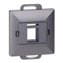 PŁYTKA CZOŁOWA + 1XRJ45 PEARL, PC+ARJ45/P1, ANTRACYT ORNO PŁYTKA CZOŁOWA + 1XRJ45 PEARL, PC+ARJ45/P1, ANTRACYT ORNO
