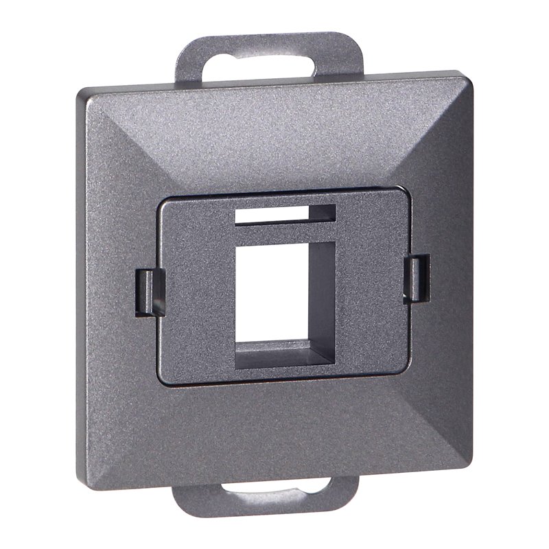 PŁYTKA CZOŁOWA + 1XRJ45 PEARL, PC+ARJ45/P1, ANTRACYT ORNO PŁYTKA CZOŁOWA + 1XRJ45 PEARL, PC+ARJ45/P1, ANTRACYT ORNO