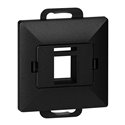 PŁYTKA CZOŁOWA + 1XRJ45 PEARL, PC+ARJ45/P1, CZARNY ORNO PŁYTKA CZOŁOWA + 1XRJ45 PEARL, PC+ARJ45/P1, CZARNY ORNO