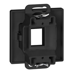 PŁYTKA CZOŁOWA + 1XRJ45 PEARL, PC+ARJ45/P1, CZARNY ORNO PŁYTKA CZOŁOWA + 1XRJ45 PEARL, PC+ARJ45/P1, CZARNY ORNO