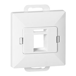 PŁYTKA CZOŁOWA + 1XRJ45 PEARL, PC+ARJ45/P1, BIAŁY ORNO PŁYTKA CZOŁOWA + 1XRJ45 PEARL, PC+ARJ45/P1, BIAŁY ORNO