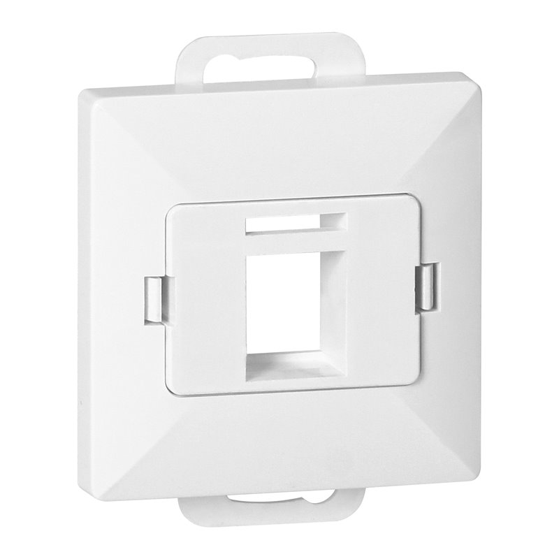 PŁYTKA CZOŁOWA + 1XRJ45 PEARL, PC+ARJ45/P1, BIAŁY ORNO PŁYTKA CZOŁOWA + 1XRJ45 PEARL, PC+ARJ45/P1, BIAŁY ORNO