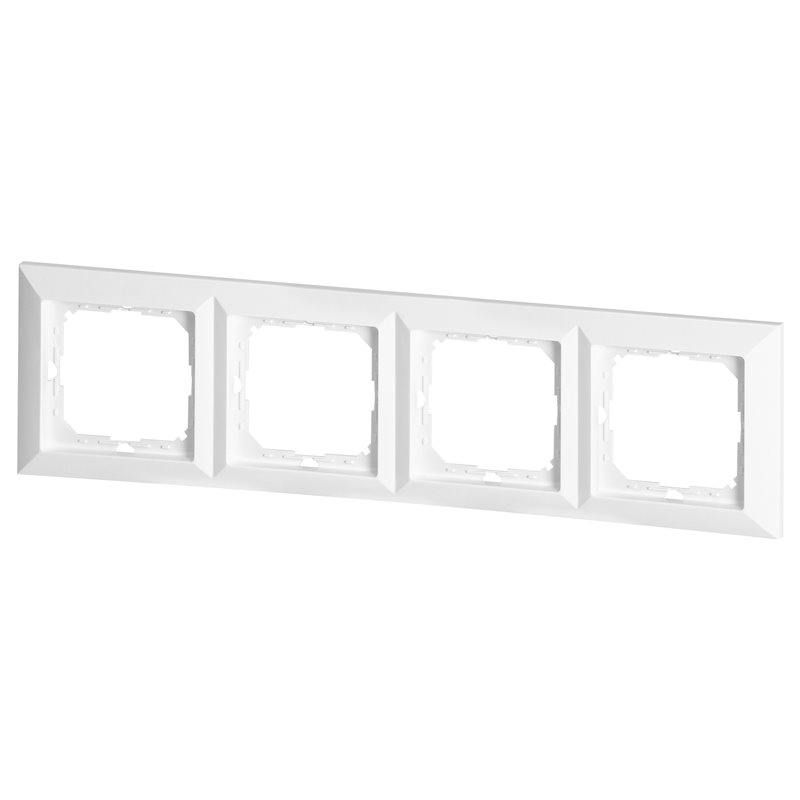 RAMKA POCZWÓRNA PEARL, RA-4P, BIAŁY ORNO RAMKA POCZWÓRNA PEARL, RA-4P, BIAŁY ORNO
