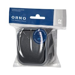 ŁĄCZNIK N/T JEDNOBIEGUNOWY B2, 10A, 250V, IP54, WNT-1B2, SZARY/CZARNY ORNO ŁĄCZNIK N/T JEDNOBIEGUNOWY B2, 10A, 250V, IP54, WNT-1B2, SZARY/CZARNY ORNO