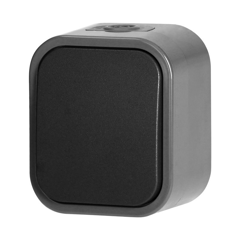 ŁĄCZNIK N/T JEDNOBIEGUNOWY B2, 10A, 250V, IP54, WNT-1B2, SZARY/CZARNY ORNO ŁĄCZNIK N/T JEDNOBIEGUNOWY B2, 10A, 250V, IP54, WNT-1B2, SZARY/CZARNY ORNO