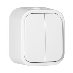 ŁĄCZNIK N/T ŚWIECZNIKOWY B2, 10A, 250V, IP54, WNT-2B2, BIAŁY ORNO ŁĄCZNIK N/T ŚWIECZNIKOWY B2, 10A, 250V, IP54, WNT-2B2, BIAŁY ORNO