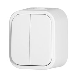 ŁĄCZNIK N/T ŚWIECZNIKOWY B2, 10A, 250V, IP54, WNT-2B2, BIAŁY ORNO ŁĄCZNIK N/T ŚWIECZNIKOWY B2, 10A, 250V, IP54, WNT-2B2, BIAŁY ORNO