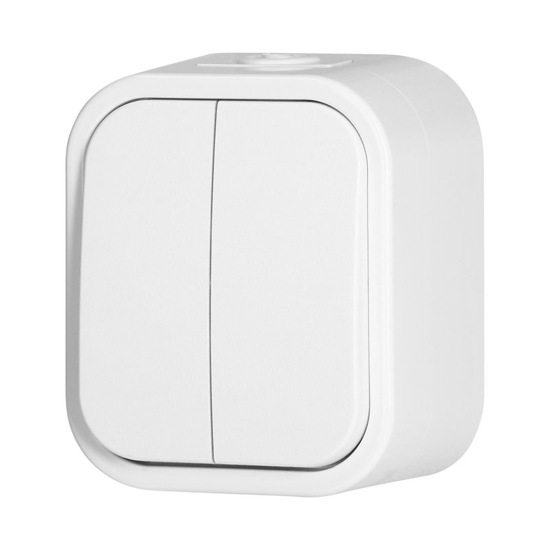 ŁĄCZNIK N/T ŚWIECZNIKOWY B2, 10A, 250V, IP54, WNT-2B2, BIAŁY ORNO ŁĄCZNIK N/T ŚWIECZNIKOWY B2, 10A, 250V, IP54, WNT-2B2, BIAŁY ORNO