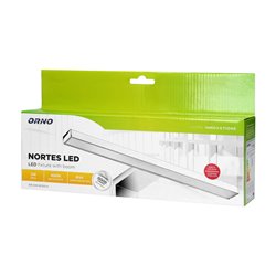 NORTES LED 5W, LAMPA NAD LUSTRO, 320LM, 4000K, DŁ. 30 CM, PLASTIK ORNO NORTES LED 5W, LAMPA NAD LUSTRO, 320LM, 4000K, DŁ. 30 CM, PLASTIK ORNO