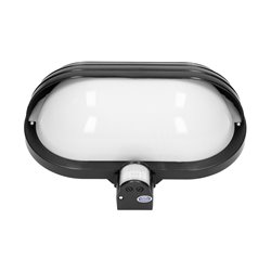 SAMUM, OPRAWA OGRODOWA Z CZUJNIKIEM RUCHU 180ST, 1X60W, E27, IP44, Z PRZESŁONĄ, PLASTIK, CZARNA ORNO SAMUM, OPRAWA OGRODOWA Z CZUJNIKIEM RUCHU 180ST, 1X60W, E27, IP44, Z PRZESŁONĄ, PLASTIK, CZARNA ORNO