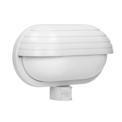 SAMUM, OPRAWA OGRODOWA Z CZUJNIKIEM RUCHU 180ST, 1X60W, E27, IP44, Z PRZESŁONĄ, PLASTIK, BIAŁA ORNO SAMUM, OPRAWA OGRODOWA Z CZUJNIKIEM RUCHU 180ST, 1X60W, E27, IP44, Z PRZESŁONĄ, PLASTIK, BIAŁA ORNO