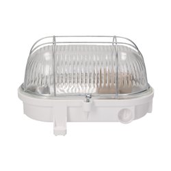 BURAN, OPRAWA OŚWIETLENIOWA, 100W, E27, IP54, KLOSZ SZKLANY, STALOWA OSŁONA, PODSTAWA BAKELITOWA ORNO BURAN, OPRAWA OŚWIETLENIOWA, 100W, E27, IP54, KLOSZ SZKLANY, STALOWA OSŁONA, PODSTAWA BAKELITOWA ORNO