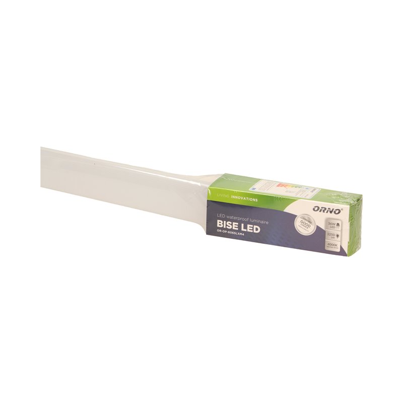 BISE LED 36W, OPRAWA HERMETYCZNA, 3250LM, IP65, 4000K ORNO BISE LED 36W, OPRAWA HERMETYCZNA, 3250LM, IP65, 4000K ORNO