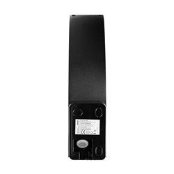 PIRYT LED 10W, OPRAWA OGRODOWA Z CZUJNIKIEM RUCHU 140ST, 850LM, IP54, 4000K, CZARNA ORNO PIRYT LED 10W, OPRAWA OGRODOWA Z CZUJNIKIEM RUCHU 140ST, 850LM, IP54, 4000K, CZARNA ORNO