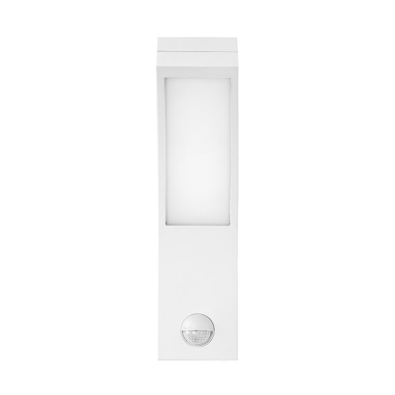 PIRYT LED 10W, OPRAWA OGRODOWA Z CZUJNIKIEM RUCHU 140ST, 850LM, IP54, 4000K, BIAŁA ORNO PIRYT LED 10W, OPRAWA OGRODOWA Z CZUJNIKIEM RUCHU 140ST, 850LM, IP54, 4000K, BIAŁA ORNO