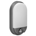 NEFRYT LED 10W, OPRAWA OGRODOWA Z CZUJNIKIEM RUCHU, 800LM, IP54, 4000K, SZARA ORNO NEFRYT LED 10W, OPRAWA OGRODOWA Z CZUJNIKIEM RUCHU, 800LM, IP54, 4000K, SZARA ORNO