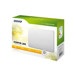 PORFIR LED 12W, OPRAWA OŚWIETLENIOWA Z NUMEREM DOMU, 950LM, IP65, 4000K, IK10 ORNO PORFIR LED 12W, OPRAWA OŚWIETLENIOWA Z NUMEREM DOMU, 950LM, IP65, 4000K, IK10 ORNO