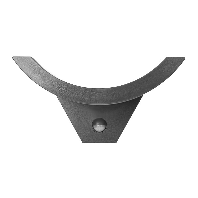 SPINEL LED 10W, OPRAWA OGRODOWA Z CZUJNIKIEM RUCHU 140°, 800LM, IP54, 4000K, IK10, SZARA ORNO SPINEL LED 10W, OPRAWA OGRODOWA Z CZUJNIKIEM RUCHU 140°, 800LM, IP54, 4000K, IK10, SZARA ORNO