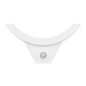 SPINEL LED 10W, OPRAWA OGRODOWA Z CZUJNIKIEM RUCHU 140°, 800LM, IP54, 4000K, IK10, BIAŁA ORNO