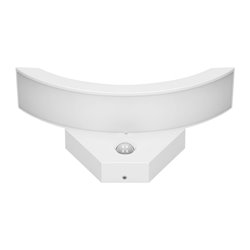 SPINEL LED 10W, OPRAWA OGRODOWA Z CZUJNIKIEM RUCHU 140°, 800LM, IP54, 4000K, IK10, BIAŁA ORNO SPINEL LED 10W, OPRAWA OGRODOWA Z CZUJNIKIEM RUCHU 140°, 800LM, IP54, 4000K, IK10, BIAŁA ORNO