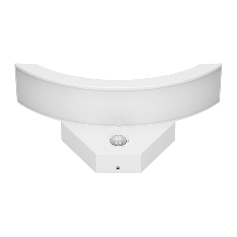 SPINEL LED 10W, OPRAWA OGRODOWA Z CZUJNIKIEM RUCHU 140°, 800LM, IP54, 4000K, IK10, BIAŁA ORNO SPINEL LED 10W, OPRAWA OGRODOWA Z CZUJNIKIEM RUCHU 140°, 800LM, IP54, 4000K, IK10, BIAŁA ORNO