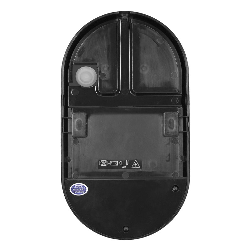NEFRYT LED 15W, OPRAWA OGRODOWA Z CZUJNIKIEM RUCHU, 1100LM, IP54, 4000K, CZARNA ORNO NEFRYT LED 15W, OPRAWA OGRODOWA Z CZUJNIKIEM RUCHU, 1100LM, IP54, 4000K, CZARNA ORNO