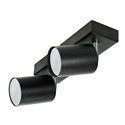 DOA SP 2I, OPRAWA ŚCIENNO-SUFITOWA, GU10 MAX. 2X50W, IP20, CZARNA ORNO DOA SP 2I, OPRAWA ŚCIENNO-SUFITOWA, GU10 MAX. 2X50W, IP20, CZARNA ORNO