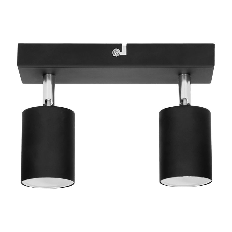 DOA SP 2I, OPRAWA ŚCIENNO-SUFITOWA, GU10 MAX. 2X50W, IP20, CZARNA ORNO DOA SP 2I, OPRAWA ŚCIENNO-SUFITOWA, GU10 MAX. 2X50W, IP20, CZARNA ORNO