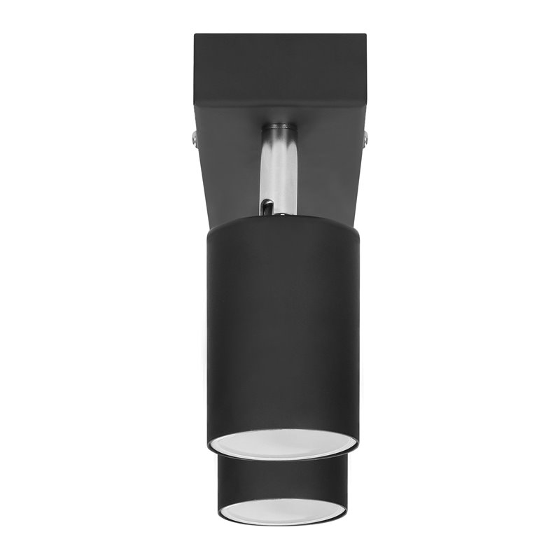 DOA SP 2I, OPRAWA ŚCIENNO-SUFITOWA, GU10 MAX. 2X50W, IP20, CZARNA ORNO DOA SP 2I, OPRAWA ŚCIENNO-SUFITOWA, GU10 MAX. 2X50W, IP20, CZARNA ORNO