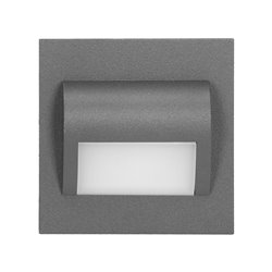 DRACO LED 1,2W, OPRAWA SCHODOWA PODTYNKOWA, 12V DC, 100LM, 3000K, GRAFIT ORNO DRACO LED 1,2W, OPRAWA SCHODOWA PODTYNKOWA, 12V DC, 100LM, 3000K, GRAFIT ORNO