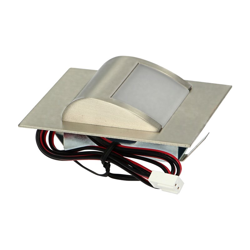 DRACO LED 1,2W, OPRAWA SCHODOWA PODTYNKOWA, 12V DC, 100LM, 3000K, SATYNA ORNO DRACO LED 1,2W, OPRAWA SCHODOWA PODTYNKOWA, 12V DC, 100LM, 3000K, SATYNA ORNO