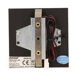 DRACO LED 1,2W, OPRAWA SCHODOWA PODTYNKOWA, 12V DC, 100LM, 6000K, CZARNA ORNO DRACO LED 1,2W, OPRAWA SCHODOWA PODTYNKOWA, 12V DC, 100LM, 6000K, CZARNA ORNO