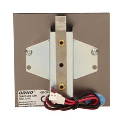 DRACO LED 1,2W, OPRAWA SCHODOWA PODTYNKOWA, 12V DC, 100LM, 6000K, MOSIĄDZ ORNO DRACO LED 1,2W, OPRAWA SCHODOWA PODTYNKOWA, 12V DC, 100LM, 6000K, MOSIĄDZ ORNO