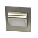 DRACO LED 1,2W, OPRAWA SCHODOWA PODTYNKOWA, 12V DC, 100LM, 6000K, SATYNA ORNO DRACO LED 1,2W, OPRAWA SCHODOWA PODTYNKOWA, 12V DC, 100LM, 6000K, SATYNA ORNO
