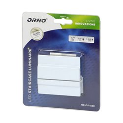 CYGNUS LED 1,2W, OPRAWA SCHODOWA NATYNKOWA, 12V DC, 100LM, 3000K, BIAŁA ORNO CYGNUS LED 1,2W, OPRAWA SCHODOWA NATYNKOWA, 12V DC, 100LM, 3000K, BIAŁA ORNO