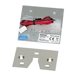 CYGNUS LED 1,2W, OPRAWA SCHODOWA NATYNKOWA, 12V DC, 100LM, 3000K, BIAŁA ORNO CYGNUS LED 1,2W, OPRAWA SCHODOWA NATYNKOWA, 12V DC, 100LM, 3000K, BIAŁA ORNO
