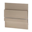 CYGNUS LED 1,2W, OPRAWA SCHODOWA NATYNKOWA, 12V DC, 100LM, 6000K, SATYNA ORNO