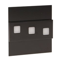 LEPUS LED 1,2W, OPRAWA SCHODOWA NATYNKOWA, 12V DC, 100LM, 3000K, CZARNA ORNO LEPUS LED 1,2W, OPRAWA SCHODOWA NATYNKOWA, 12V DC, 100LM, 3000K, CZARNA ORNO