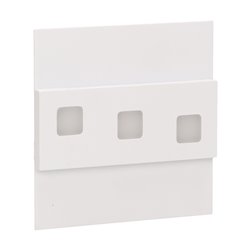 LEPUS LED 1,2W, OPRAWA SCHODOWA NATYNKOWA, 12V DC, 100LM, 3000K, BIAŁA ORNO LEPUS LED 1,2W, OPRAWA SCHODOWA NATYNKOWA, 12V DC, 100LM, 3000K, BIAŁA ORNO