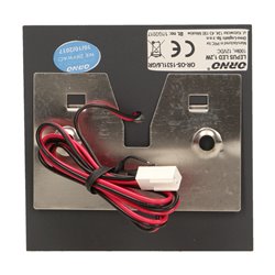 LEPUS LED 1,2W, OPRAWA SCHODOWA NATYNKOWA, 12V DC, 100LM, 6000K, GRAFIT ORNO LEPUS LED 1,2W, OPRAWA SCHODOWA NATYNKOWA, 12V DC, 100LM, 6000K, GRAFIT ORNO