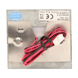 LYNX LED 1,2W, OPRAWA SCHODOWA NATYNKOWA, 12V DC, 100LM, 3000K, CZARNA ORNO LYNX LED 1,2W, OPRAWA SCHODOWA NATYNKOWA, 12V DC, 100LM, 3000K, CZARNA ORNO
